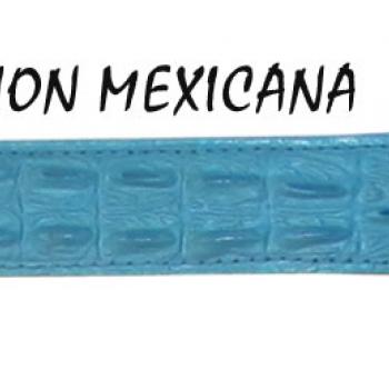 CINTO DE IMITACION CON HERRAJE AZUL PLATEADO PIEDRA AZUL-PI03520