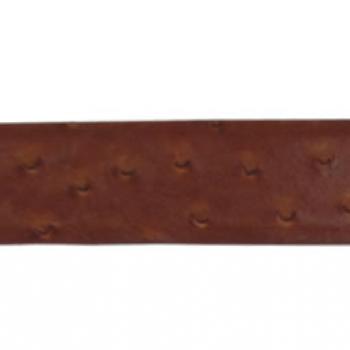 CINTO DE IMITACION CON HERRAJE COGNAC DORADO PIEDRA ROJA-PI03598