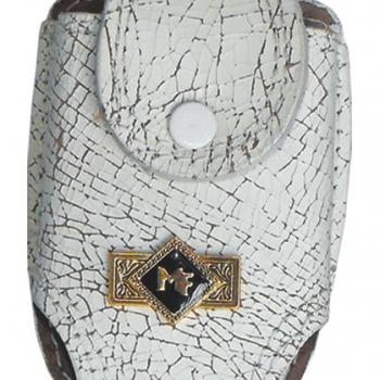 ESTUCHE PARA CELULAR VAQUETA BLANCO RUSTICO-FC01041