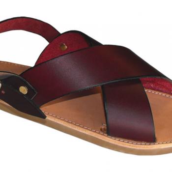 HUARACHES VAQUETA VINO-HU01486
