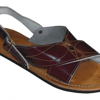 HUARACHES CRUZADO VINO-HU85092