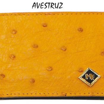 CARTERA ORIGINAL AVESTRUZ MANTEQUILLA-CO02812