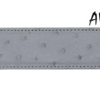 CINTO VAQUERO EXOTICO ORIGINAL BLANCO AVESTRUZ-VO03830