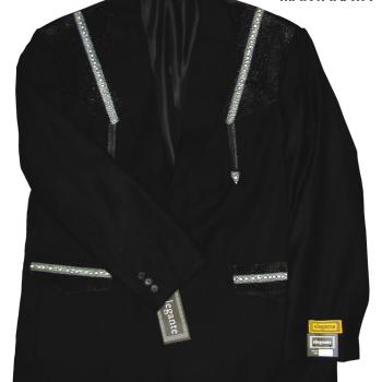 CHAMARRA TELA/MANTARRAYA ORIGINAL NEGRO-CH26039