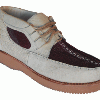BOTAS ZAPATO HUESO/MANTARRAYA VINO-ZA09055