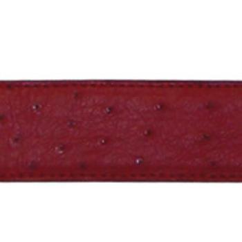CINTO VAQUERO EXOTICO ORIGINAL ROJO AVESTRUZ-VO03832