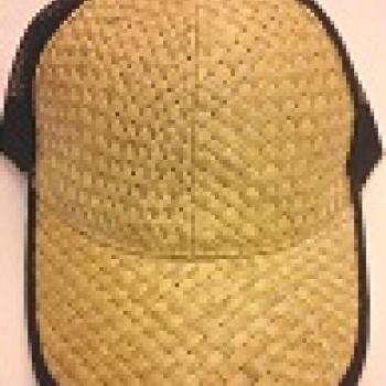 Gorra natural con maya negra 
