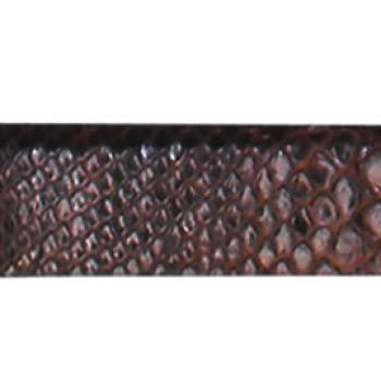 CINTO VAQUERO EXOTICO ORIGINAL VIBORA CAFE-VP02741