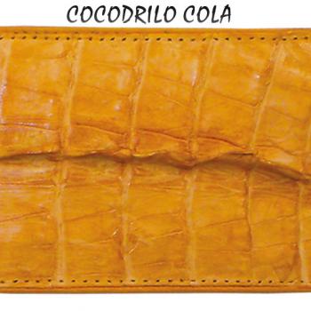 CARTERA ORIGINAL COCODRILO COLA MANTEQUILLA-CO02806