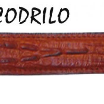 CINTO VAQUERO DE IMITACION PARA NINO COGNAC COCODRILO-CI85012