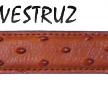 CINTO VAQUERO DE IMITACION PARA NINO COGNAC AVESTRUZ-CI85016