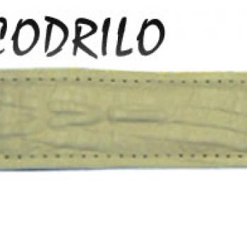 CINTO VAQUERO DE IMITACION PARA NINO HUESO COCODRILO-CI85018