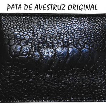 CARTERAS PATA DE AVESTRUZ ORIGINAL VINO-CP02514