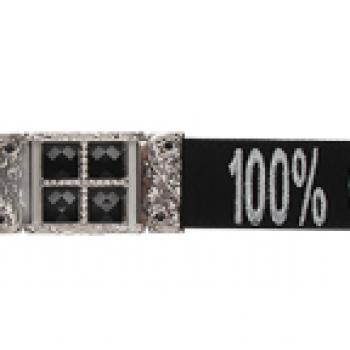 Cinto de piel con Piedras 