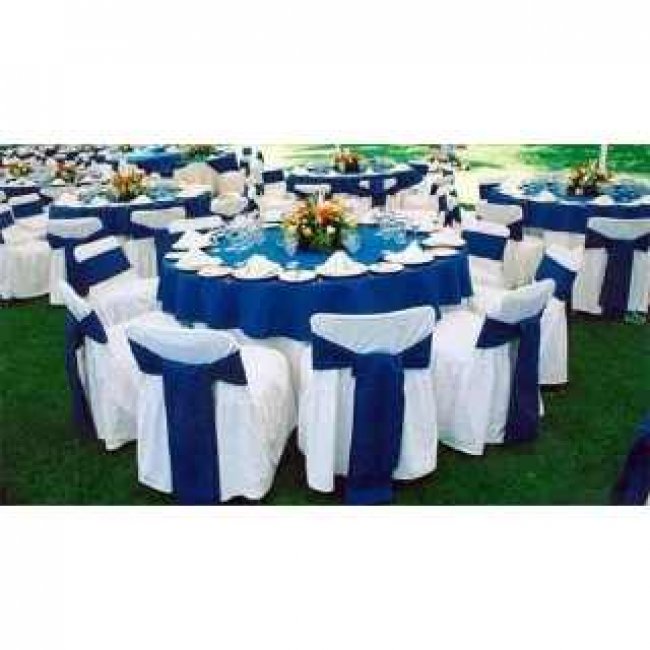 royal blue folding chair covers