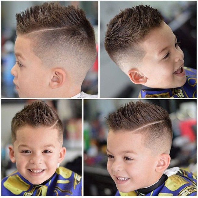 Boy's 3 Haircuts