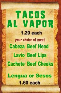 Tacos al Vapor