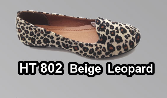 WOMEN SHOES CODIGO 0650 HT802 BEIGE LEOPARD